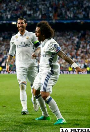 Marcelo la figura descollante de Real Madrid