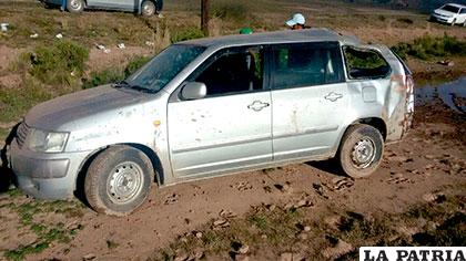 El vehículo iba con cinco pasajeros a bordo, de Huari a Challapata