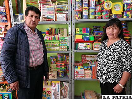 La Empresa Boliviamar se dedica a la producción de juguetes didácticos