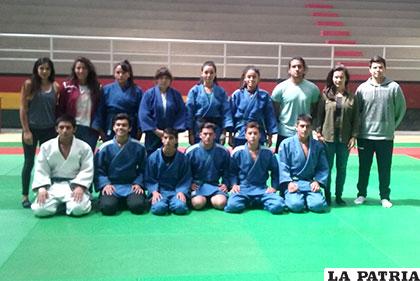 La delegación de judo de Antofagasta