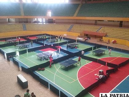 La disciplina del tenis de mesa se disputará en el Palacio de los Deportes