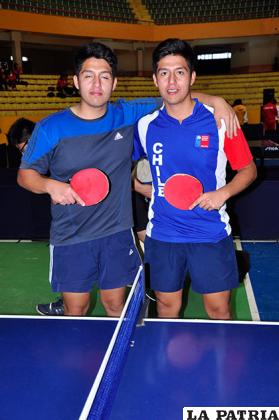 Felipe y Rodrigo Tapia de Arica