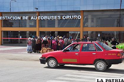 El Bloque Oruro cree que es necesaria la reactivación de la Estación de Autobuses para el progreso de Oruro /Archivo