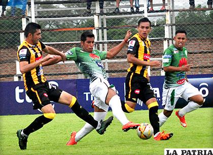 En la ida, The Strongest venció (0-1) en Yacuiba el 12/03/2017 /APG