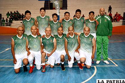 El cuadro orureño de básquetbol no pudo ganar en su último partido