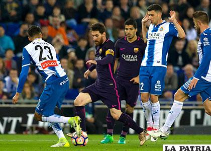 El Barcelona de Messi, venció al Espanyol (0-3)