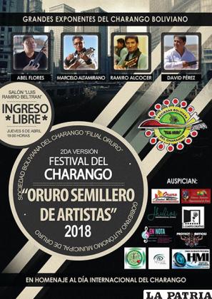 Todo listo para la segunda versión del Festival de Charango