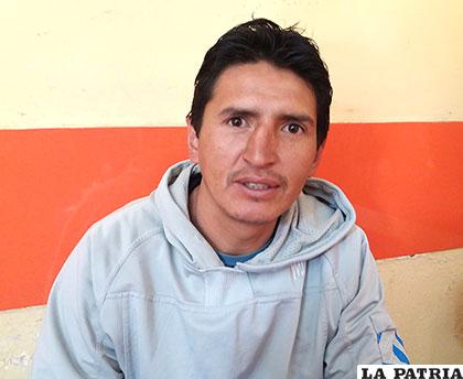 Presidente de la nueva Junta Escolar de Distrito de Oruro, Pablo Rodríguez