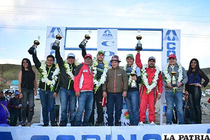 Ganadores de la categoría Proto una de las más veloces