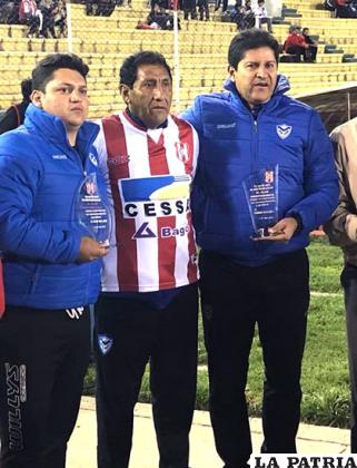 Martínez, Escóbar y Villegas /Gentileza San José de Oruro