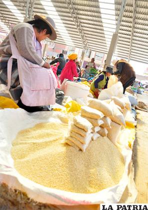 En Oruro producen más de 10 mil toneladas de quinua anualmente /Archivo