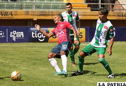 Wilstermann venció 1-0 en la ida el reciente 18 de febrero en Sacaba /APG