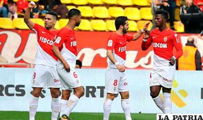 Mónaco de la mano de Falcao y Rony recuperan posiciones en la Ligue-1 de Francia