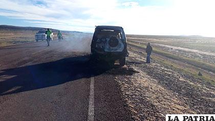 El incidente ocurrió en el camino hacia Salinas de Garci Mendoza