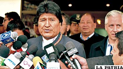 El presidente de Bolivia, también criticó que se haya retirado la invitación al presidente de Venezuela, Nicolás Maduro, para la Cumbre de las Américas /ABI