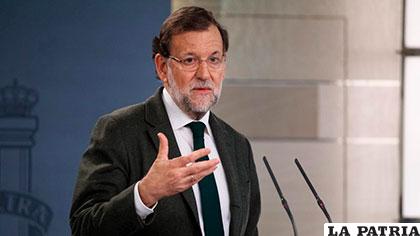 El presidente del gobierno español, Mariano Rajoy /La Vanguardia
