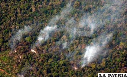 El incendio ya calcinó 5.000 hectáreas de la reserva biológica /laconexionusa.com