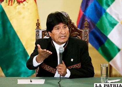 El  Presidente del Estado, Evo Morales /El Mundo