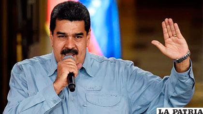 El presidente de Venezuela, Nicolás Maduro