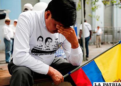 Las protestas de familiares y amigos continúan en Ecuador /LaPatilla.com