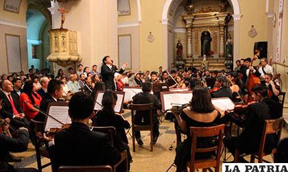 La basílica menor de San Francisco en Tarija fue el escenario del singular acontecimiento