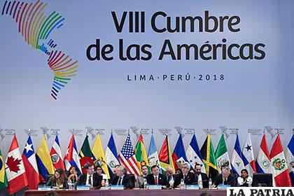 Cumbre de las Américas, que se realiza cada tres años /Archivo