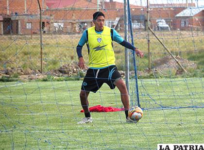 El futbolista Samuel Galindo es considerado titular en el equipo 