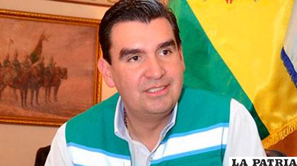 El alcalde de la ciudad de Cochabamba, José María Leyes /Los Tiempos