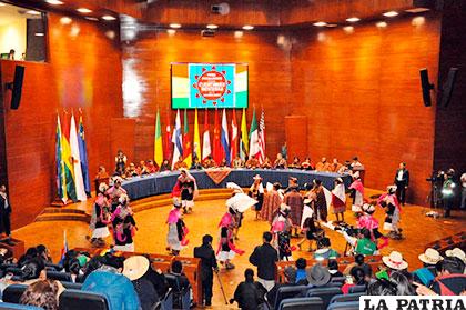 Sesión del Foro Permanente de las NN.UU. para Cuestiones Indígenas /Cancillería Bolivia
