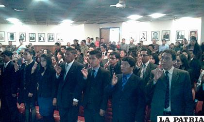 Oruro es uno de los departamentos que tiene más abogados registrados a nivel nacional