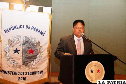 El ministro de Seguridad de Panamá, Alexis Bethancourt