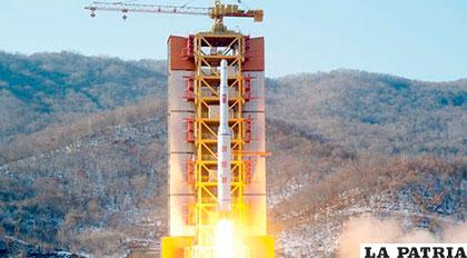 Lanzamiento de misil intercontinental norcoreano