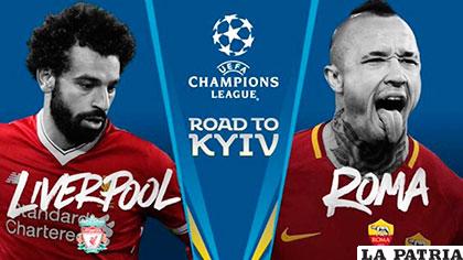 Liverpool y Roma se miden hoy con la ilusión de jugar la final en Kiev
