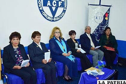 Acto de la ACF contó con la presencia de autoridades municipales y departamentales