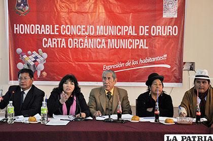 Los concejales esperan concluir la revisión de los artículos de la carta Orgánica hasta octubre /Archivo