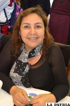 Maritza Olórtegui disfrutó del Encuentro Autor-Lector