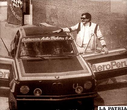 ?scar Crespo destacó a nivel nacional en el automovilismo /FACEBOOK DEPORTE CENTRAL