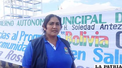 Exalcaldesa de del municipio de Santa Rosa del Abuná Soledad Antezana / Noticias de Pando 