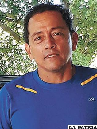 El exárbitro Hebert Aguilera /utbolbolivia.com