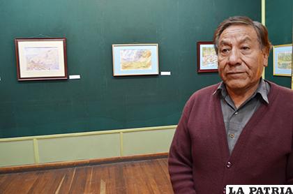 Miguel Flores invita a su exposición en la Casa Patiño/ LA PATRIA