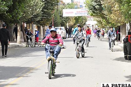 Los niños podrán circular en bicicletas sin preocuparse por las movilidades/ LA PATRIA ARCHIVO