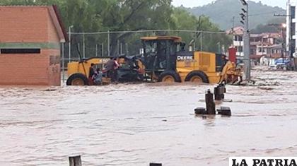 La lluvia otra vez genera desastres pero en otra región del país/CORREO DEL SUR