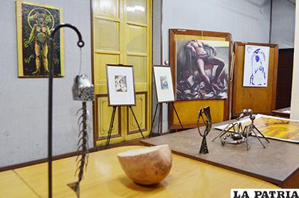 Exposición de arte contemporáneo en la BIO/ LA PATRIA