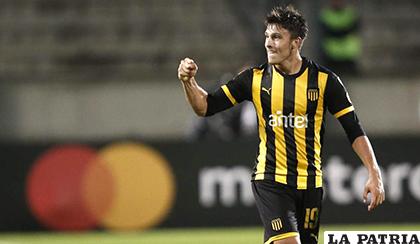 Cristian Lema anotó el gol del triunfo de Peñarol ante Danubio 
/mundodeportivo.com
