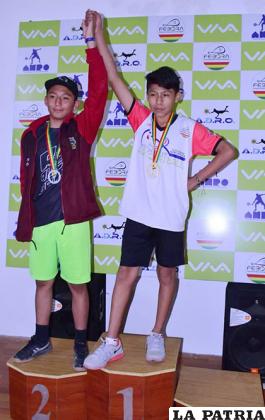 José Eyzaguirre en el segundo puesto en la Sub-14 B /Reynaldo Bellota - LA PATRIA