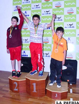 Santiago Escobar fue segundo en la Sub-10 B /Reynaldo Bellota - LA PATRIA