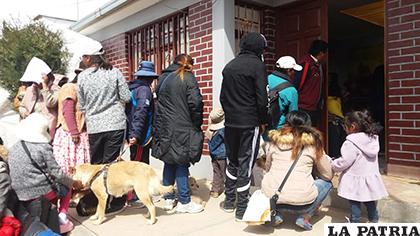 Población acudió masivamente a la inauguración del programa de esterilización/GAMO