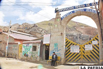La Empresa Minera Huanuni sufrió daño económico muy fuerte por el ilícito del juqueo/ LA PATRIA ARCHIVO