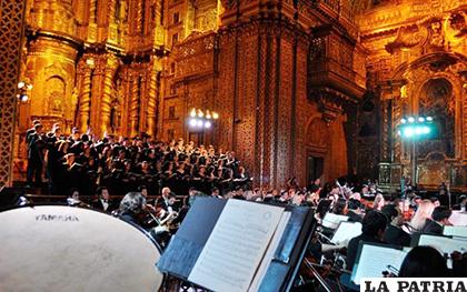 La XVIII edición del Festival de Música Sacra se realiza como parte de la celebración de la Semana/Santa/WP.COM