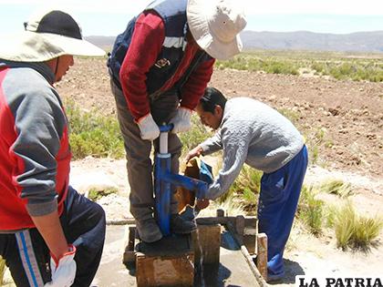 La mayoría de los pozos perforados son para consumo humano/ UNASBVI
